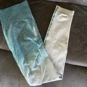 Blue Ombré Gymshark Leggings